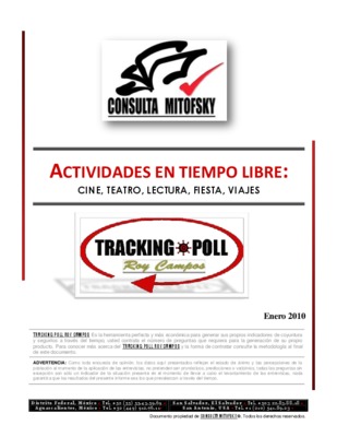 el tiempo libre de los espanoles Book