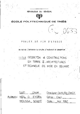fabrication geobeton Book