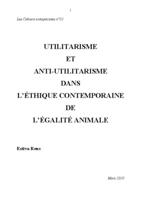 equilibre economique et utilitarisme Book