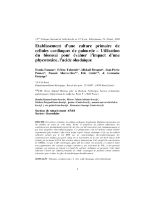 fonctionnement des cellules endocrines cardiaques Book