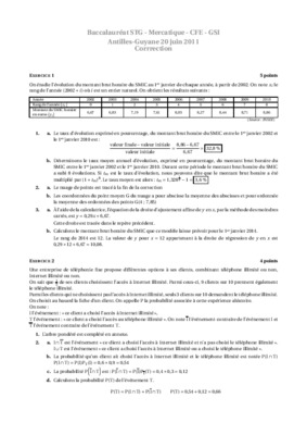 math baccalaureat stg mercatique cfe gsi antilles guyane 17 juin 201 Book