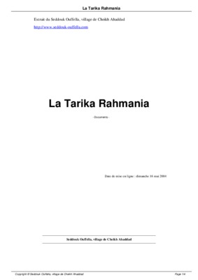 tarika Book