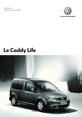 manuel atelier vw caddy life Book