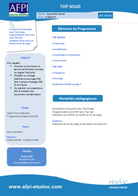 formation simplifie solid work 3d Book