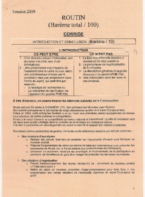 corrige cas routin Book