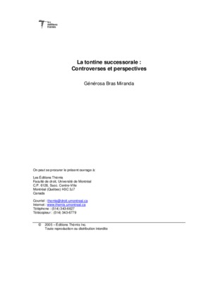 tontine Book