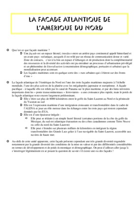 corrige bac 2006 amerique du nord geographie sur la facade atlantique Book