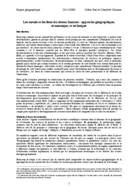 approche geographique Book