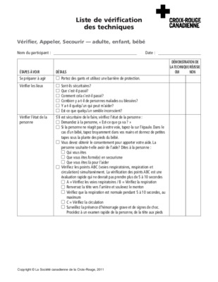 techniques secourisme Book