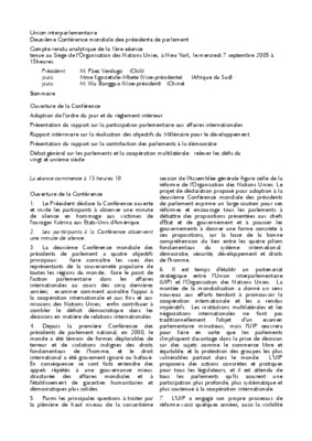 interparlementaire Book