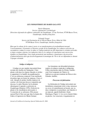 ile de marie galante Book