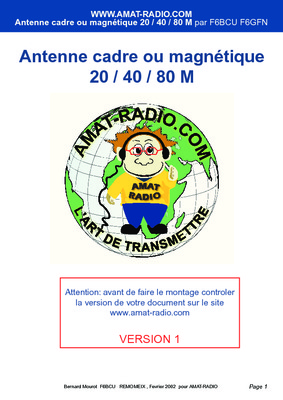 antenne cadre Book