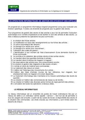 logistiqueconseil Book