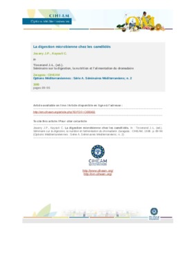 anatomie de digstif chez ruminants Book
