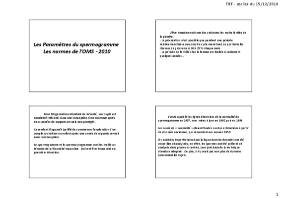 laboratoires spermogramme Book