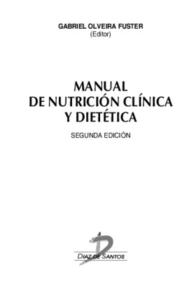manual de nutricion completo Book
