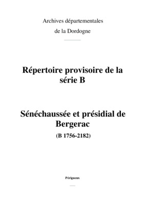 saussignac Book