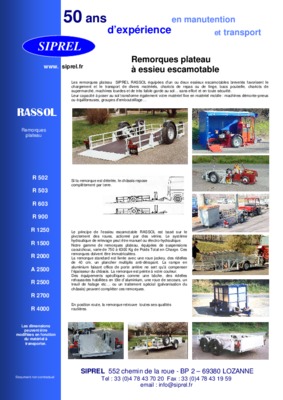 controler une rampe de signalisation pour une remorque Book