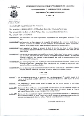 arrete ville de gratien attroupement Book