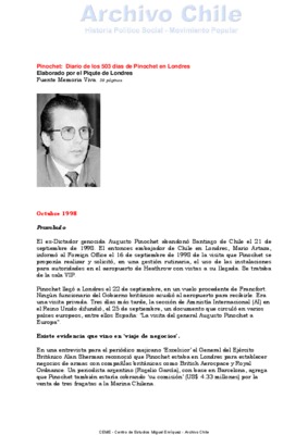 systeme economique pinochet Book