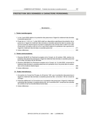 loi 10 2004 an du portant protection des donnees a caractere personnel listes des fichiers pdf loi 10 2004 an portant protection des donnees a caractere personnel Book