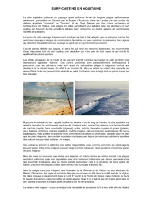 montage surfcasting Book
