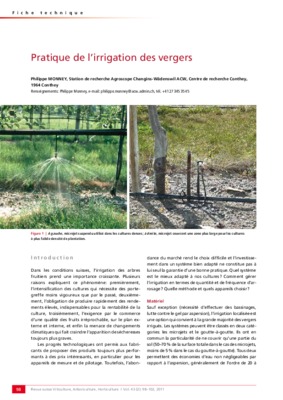 guide pratique irrigation Book