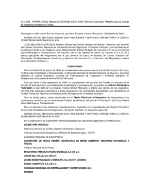 norma nmx h 039 1994 Book