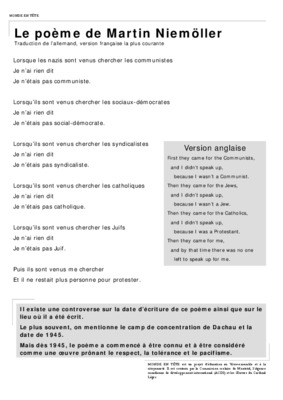 niemoller Book