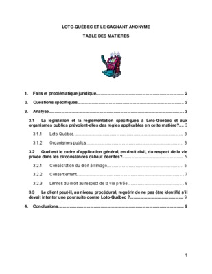 loto quebec Book