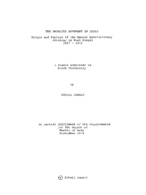 naxalite Book