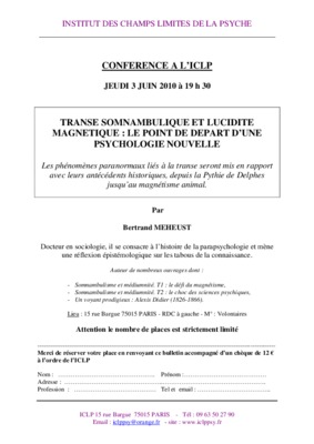 somnambulique Book