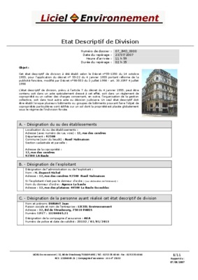 etat descriptif de division d_un immeuble Book