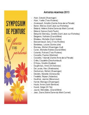 artistes peintres Book