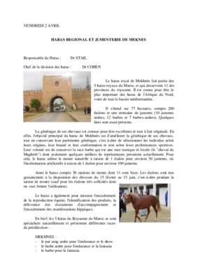 jumenterie de meknes Book