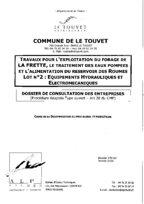 touvet Book