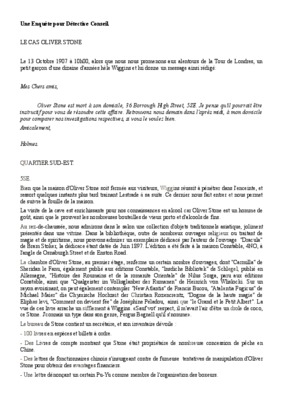jeu detective conseil Book