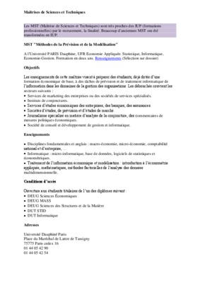 cours mst maitrise des sciences et technique Book