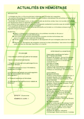 hemostase and inr Book