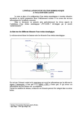 sismologique Book