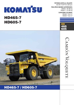 rendimiento del camion volquete Book