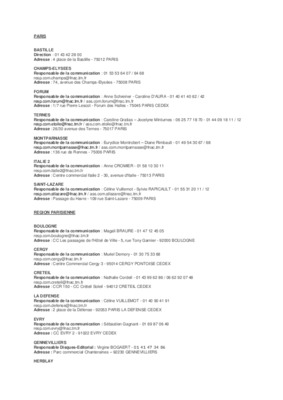 taches du responsablede production Book