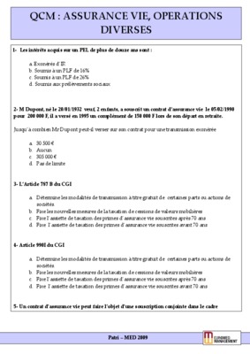 generalites sur les operations diverses Book