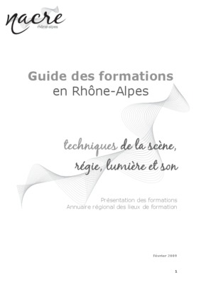 regie lumiere Book