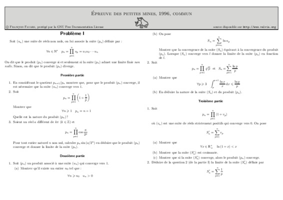 mines de sup 1996 Book
