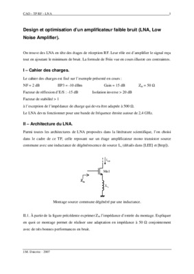 amplificateur faible bruit Book