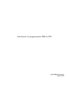 cours php1 Book