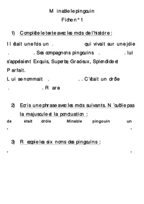 minable le pinguoin Book