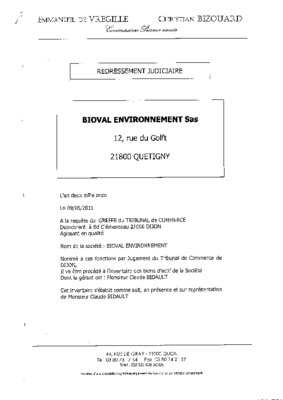 bioval environnement Book