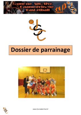 dossier de parrainage Book
